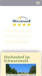 Mobile Screenshot of hochenhof.de